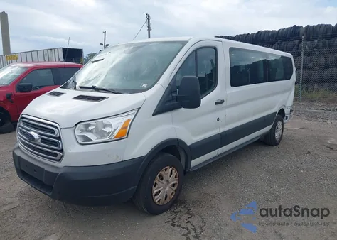 2019 Ford Transit-350 Xlt z USA, uszkodzony, nr VIN 1FBZX2ZM9KKA53117